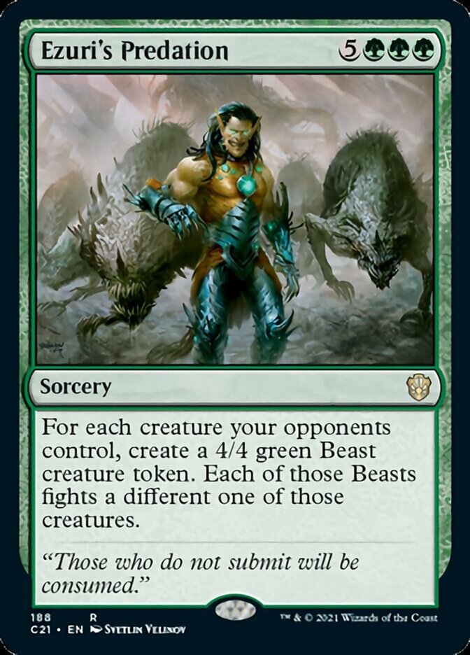 Ezuri's Predation [Commander 2021] | Shuffle n Cut Hobbies & Games