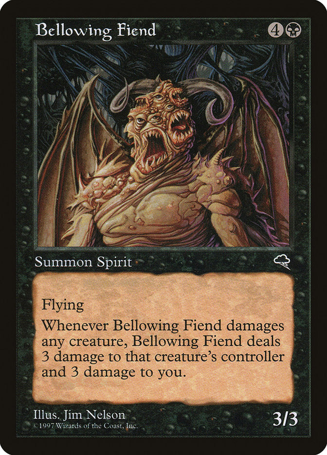 Bellowing Fiend [Tempest] | Shuffle n Cut Hobbies & Games