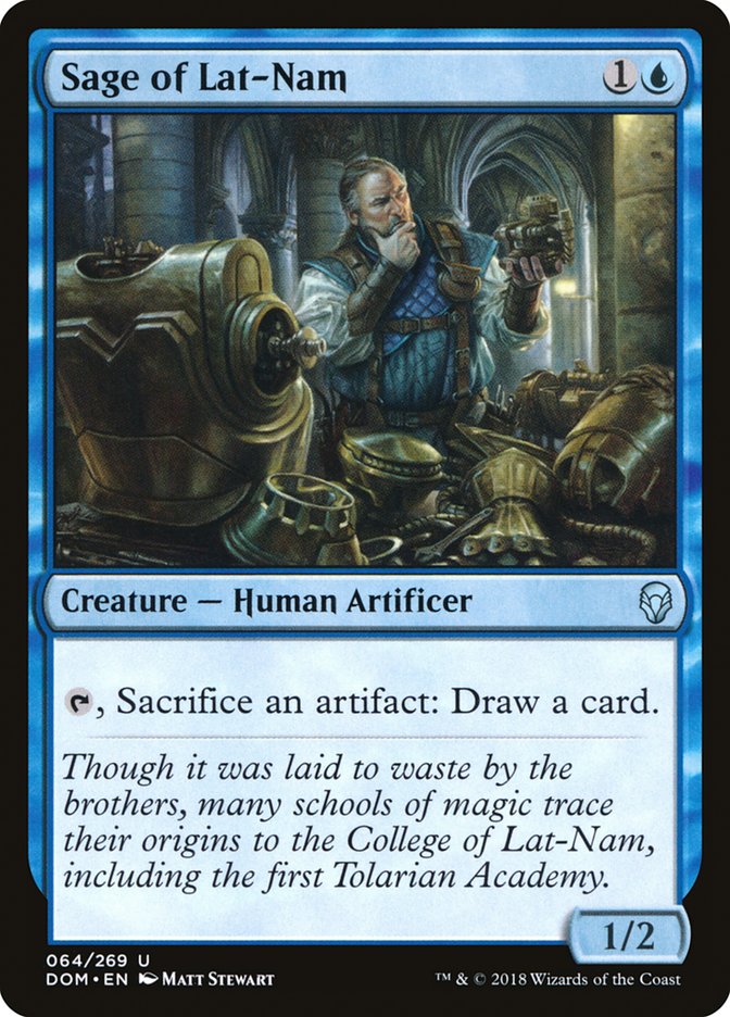 Sage of Lat-Nam [Dominaria] | Shuffle n Cut Hobbies & Games