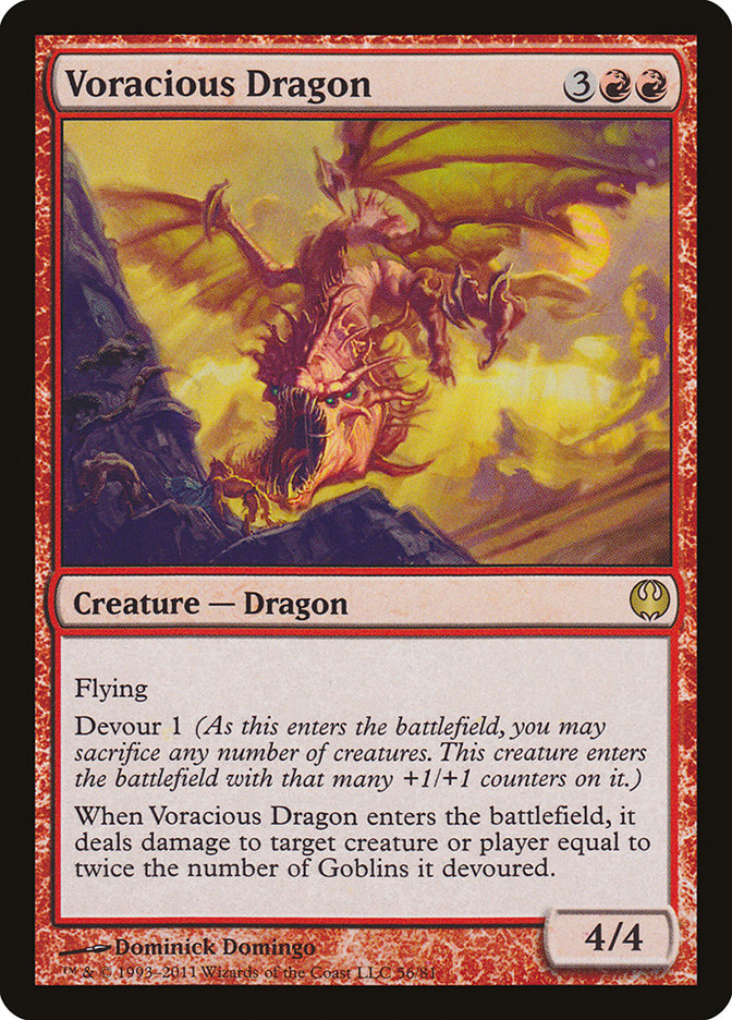 Voracious Dragon [Duel Decks: Knights vs. Dragons] | Shuffle n Cut Hobbies & Games