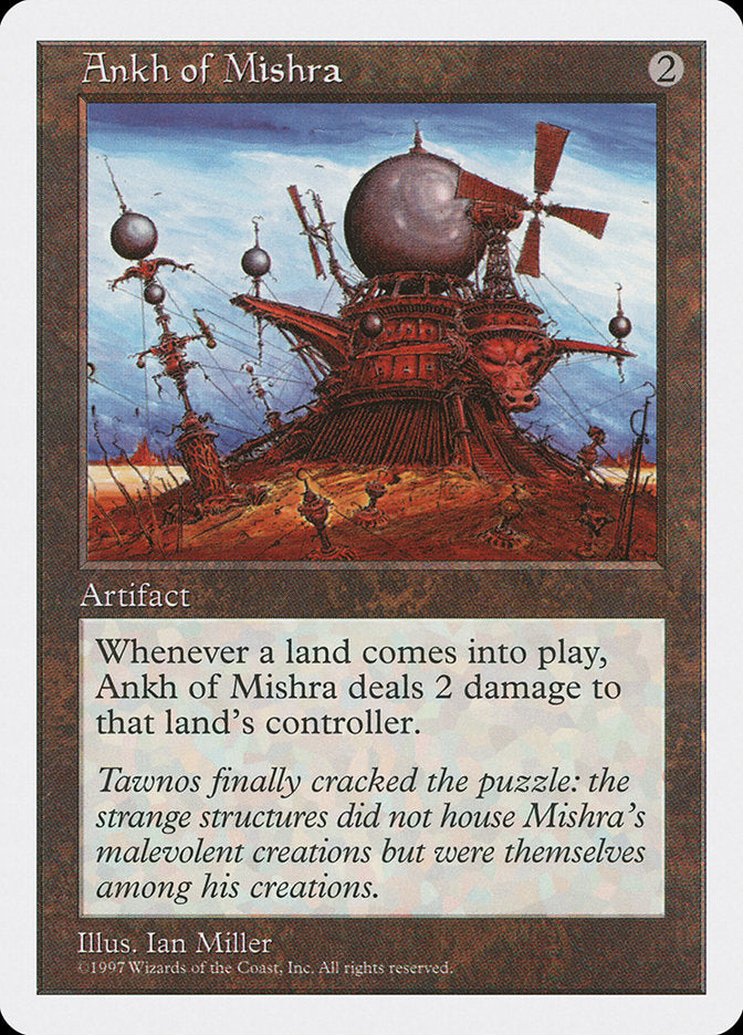 Ankh of Mishra [Fifth Edition] | Shuffle n Cut Hobbies & Games