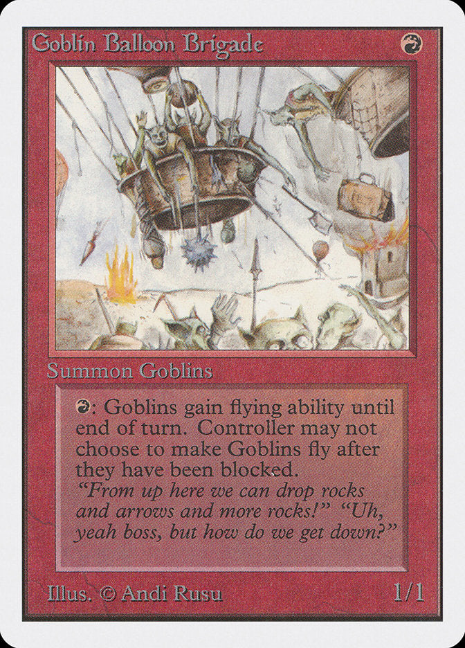 Goblin Balloon Brigade [Unlimited Edition] | Shuffle n Cut Hobbies & Games