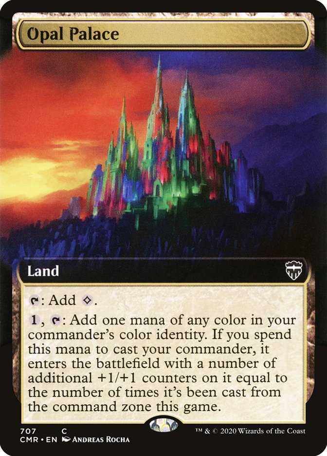 Opal Palace (Extended Art) [Commander Legends] | Shuffle n Cut Hobbies & Games