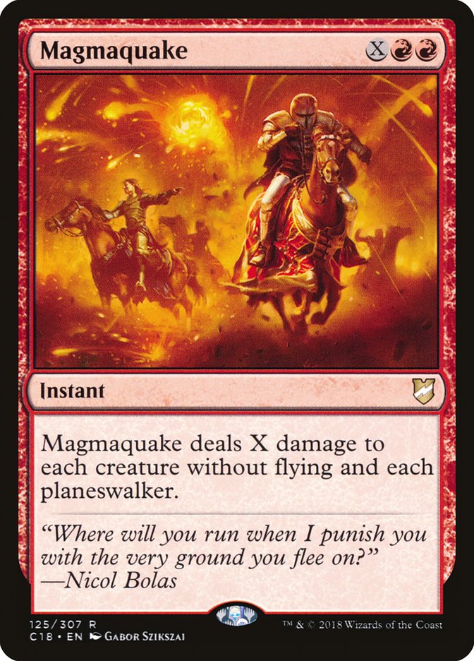 Magmaquake [Commander 2018] | Shuffle n Cut Hobbies & Games