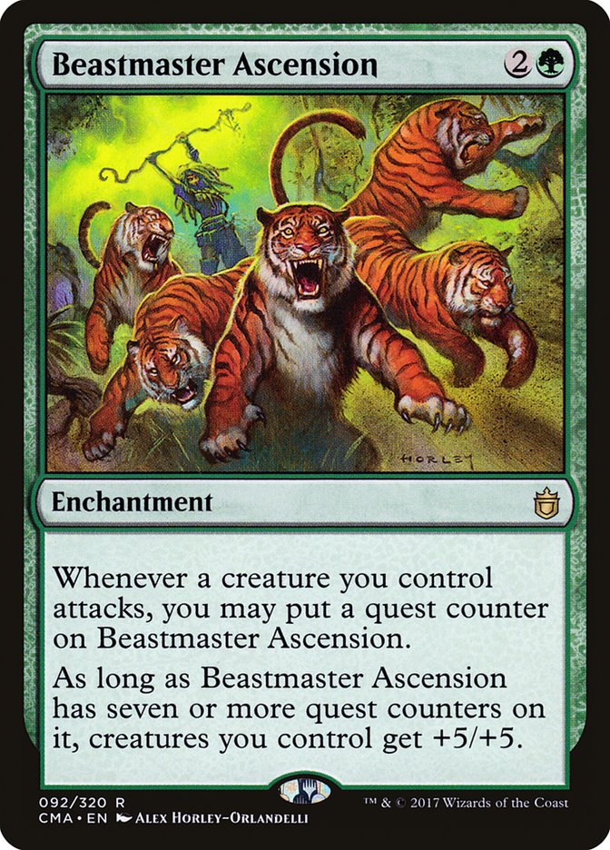 Beastmaster Ascension [Commander Anthology] | Shuffle n Cut Hobbies & Games