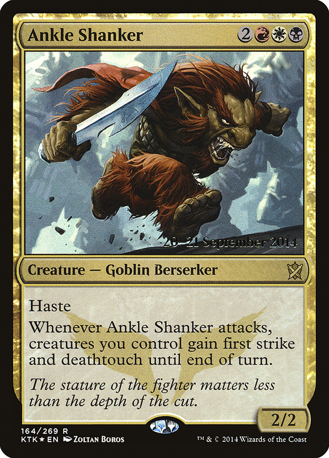 Ankle Shanker [Khans of Tarkir Prerelease Promos] | Shuffle n Cut Hobbies & Games