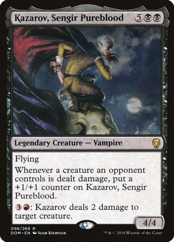 Kazarov, Sengir Pureblood [Dominaria] | Shuffle n Cut Hobbies & Games