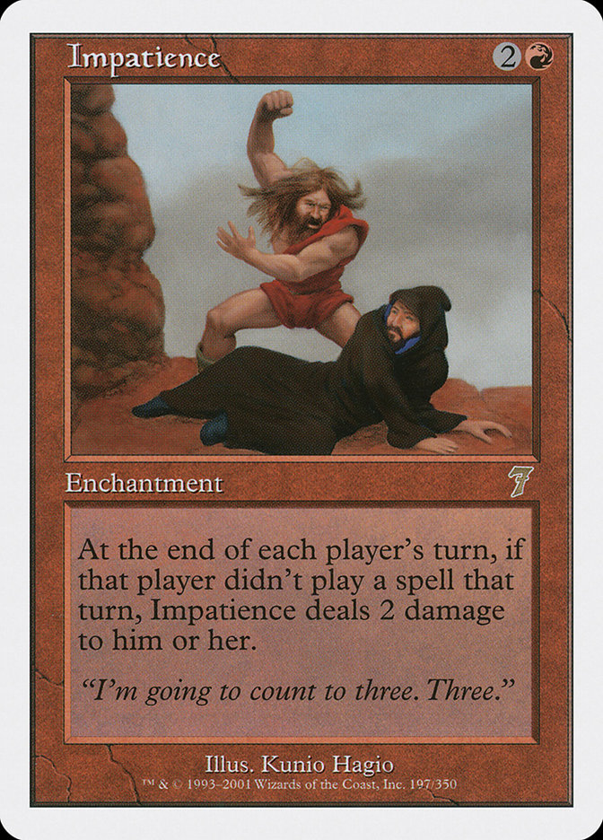 Impatience [Seventh Edition] | Shuffle n Cut Hobbies & Games