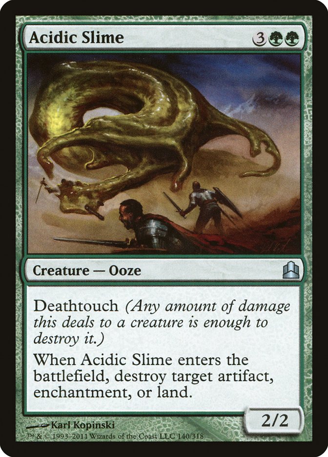 Acidic Slime [Commander 2011] | Shuffle n Cut Hobbies & Games