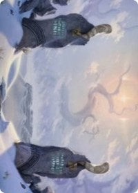 Snow-Covered Plains (276) Art Card [Kaldheim Art Series] | Shuffle n Cut Hobbies & Games