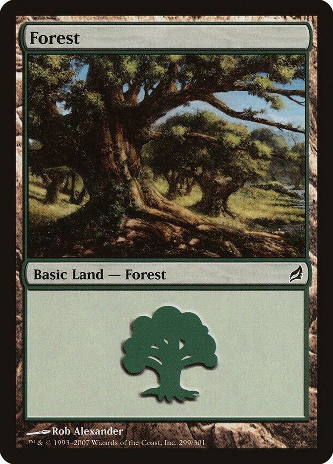 Forest (299) [Lorwyn] | Shuffle n Cut Hobbies & Games
