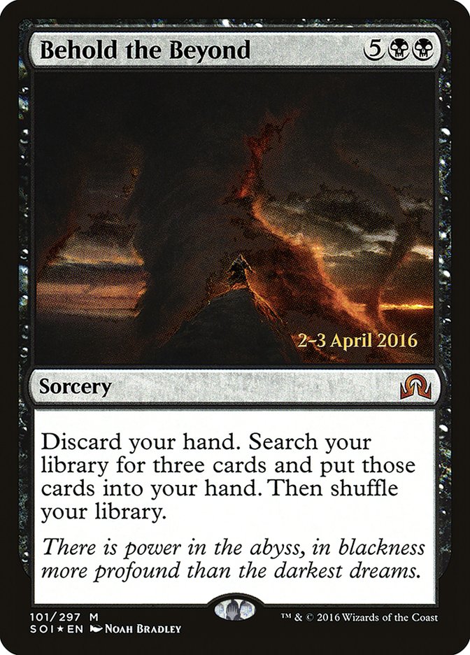 Behold the Beyond [Shadows over Innistrad Prerelease Promos] | Shuffle n Cut Hobbies & Games