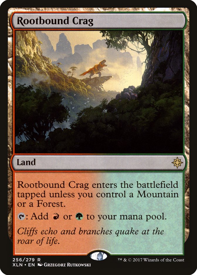 Rootbound Crag [Ixalan] | Shuffle n Cut Hobbies & Games