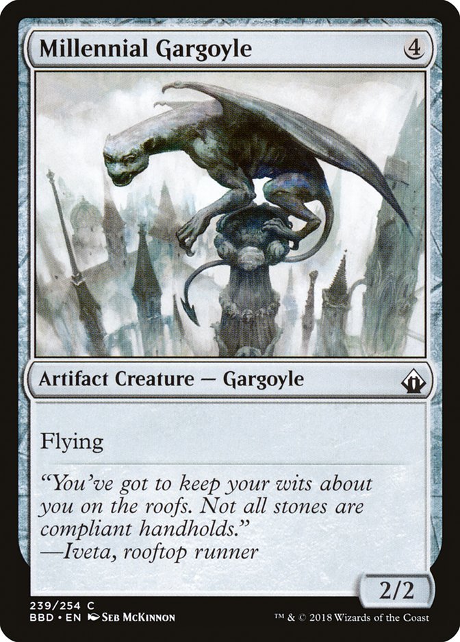 Millennial Gargoyle [Battlebond] | Shuffle n Cut Hobbies & Games