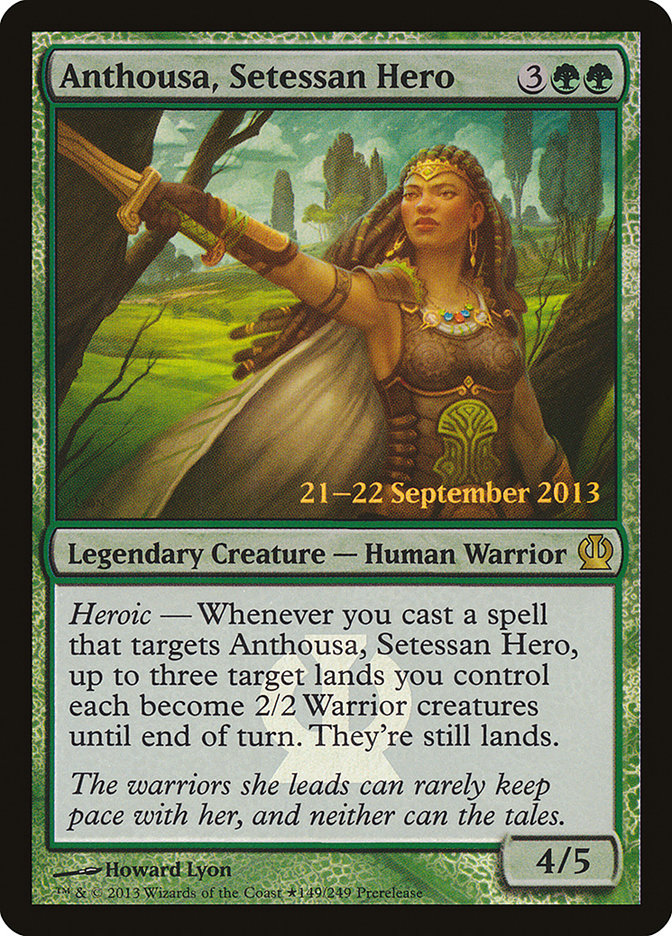 Anthousa, Setessan Hero [Theros Prerelease Promos] | Shuffle n Cut Hobbies & Games