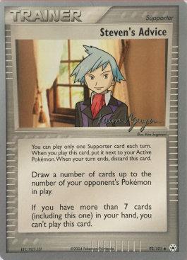 Steven's Advice (92/101) (Team Rushdown - Kevin Nguyen) [World Championships 2004] | Shuffle n Cut Hobbies & Games