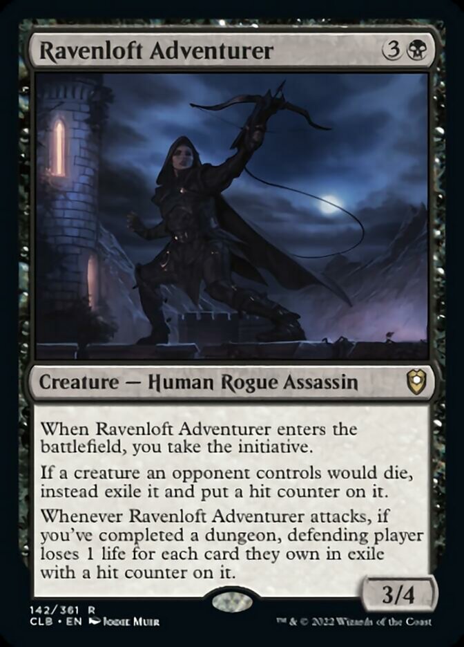 Ravenloft Adventurer [Commander Legends: Battle for Baldur's Gate] | Shuffle n Cut Hobbies & Games