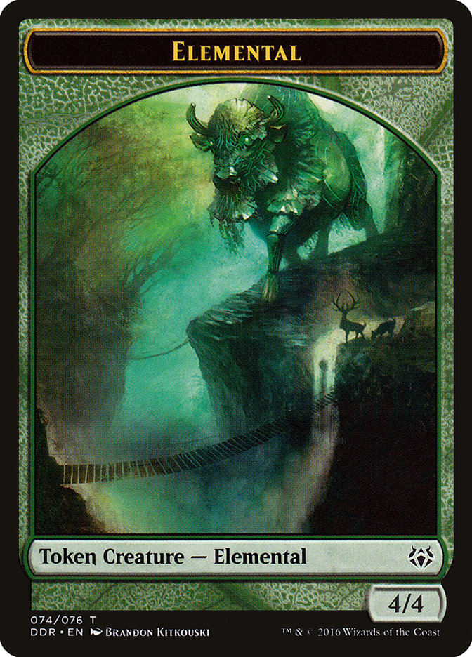 Elemental Token [Duel Decks: Nissa vs. Ob Nixilis] | Shuffle n Cut Hobbies & Games