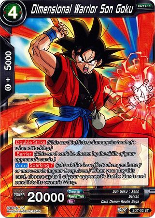 Dimensional Warrior Son Goku (Starter Deck - Shenron's Advent) (SD7-02) [Miraculous Revival] | Shuffle n Cut Hobbies & Games