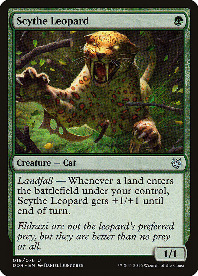 Scythe Leopard [Duel Decks: Nissa vs. Ob Nixilis] | Shuffle n Cut Hobbies & Games