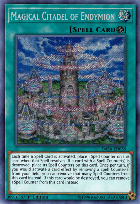 Magical Citadel of Endymion [DASA-EN055] Secret Rare | Shuffle n Cut Hobbies & Games