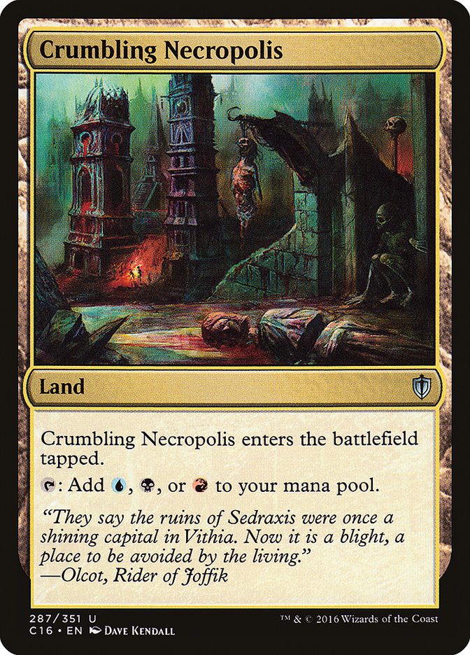 Crumbling Necropolis [Commander 2016] | Shuffle n Cut Hobbies & Games