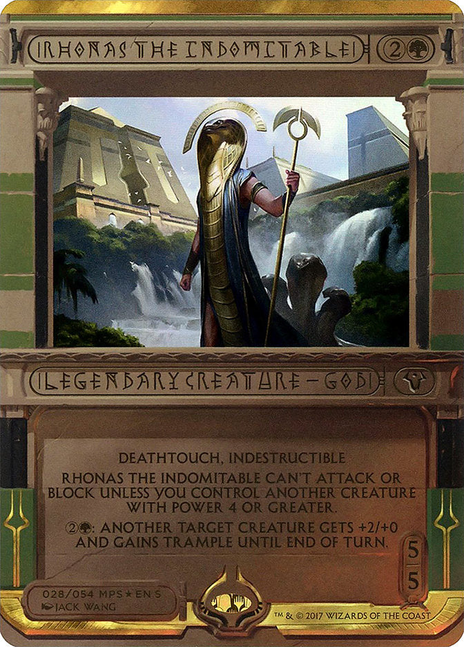 Rhonas the Indomitable (Invocation) [Amonkhet Invocations] | Shuffle n Cut Hobbies & Games