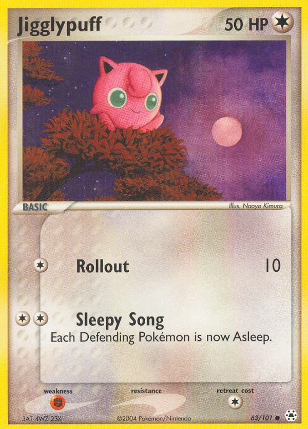 Jigglypuff (63/101) [EX: Hidden Legends] | Shuffle n Cut Hobbies & Games