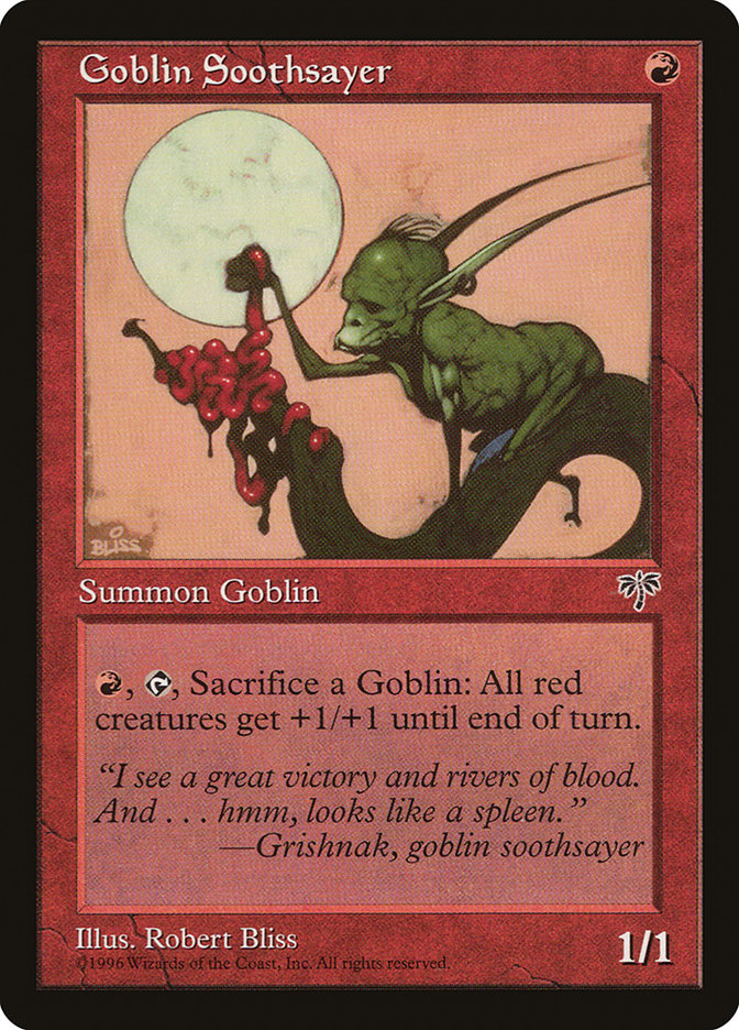 Goblin Soothsayer [Mirage] | Shuffle n Cut Hobbies & Games