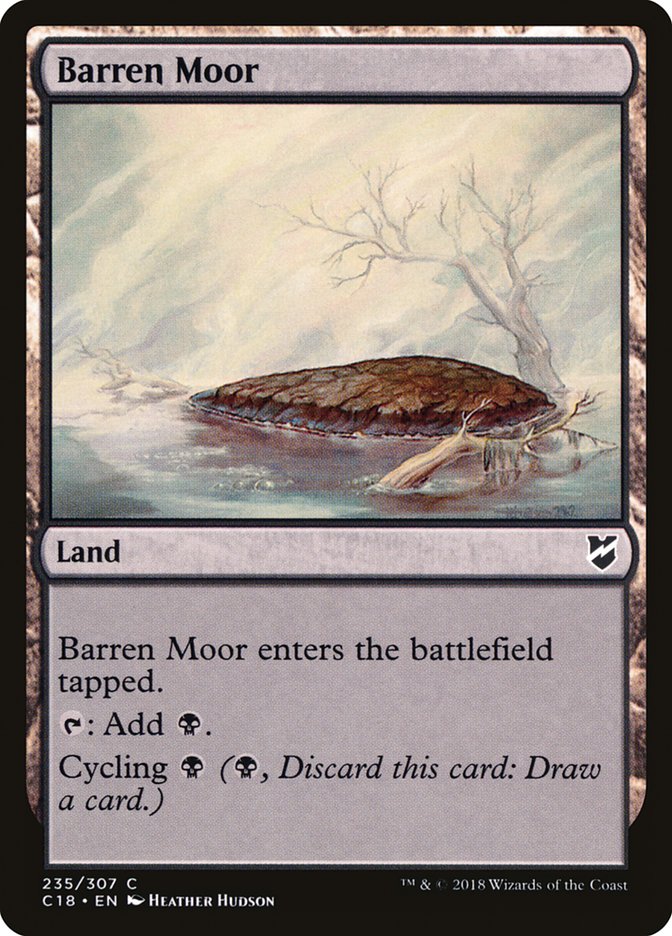 Barren Moor [Commander 2018] | Shuffle n Cut Hobbies & Games