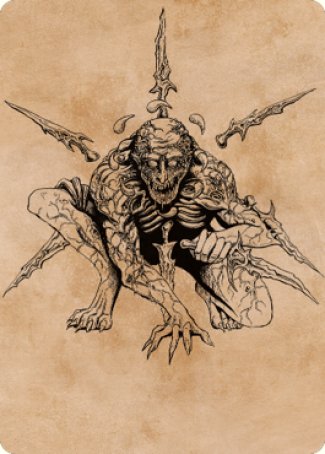 Bhaal, Lord of Murder Art Card [Commander Legends: Battle for Baldur's Gate Art Series] | Shuffle n Cut Hobbies & Games