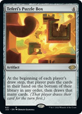 Teferi's Puzzle Box [Jumpstart 2022] | Shuffle n Cut Hobbies & Games