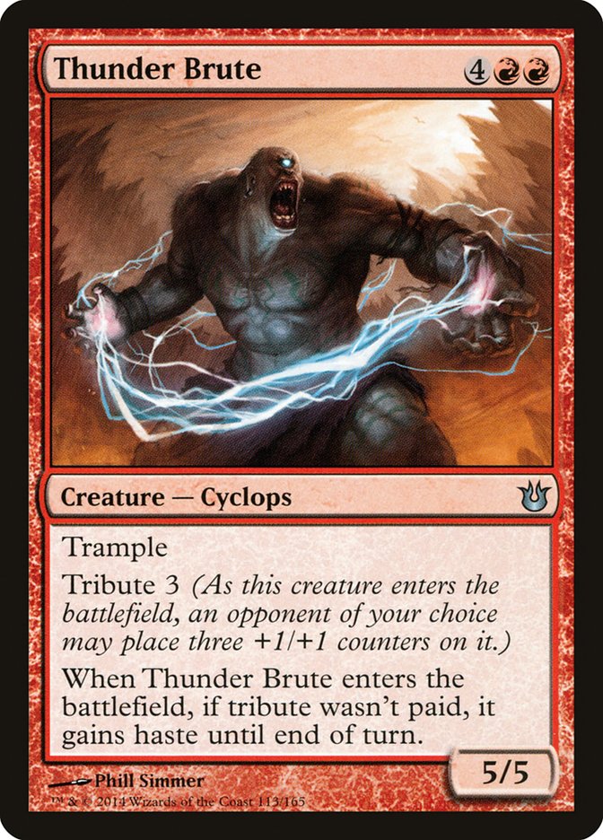 Thunder Brute [Born of the Gods] | Shuffle n Cut Hobbies & Games