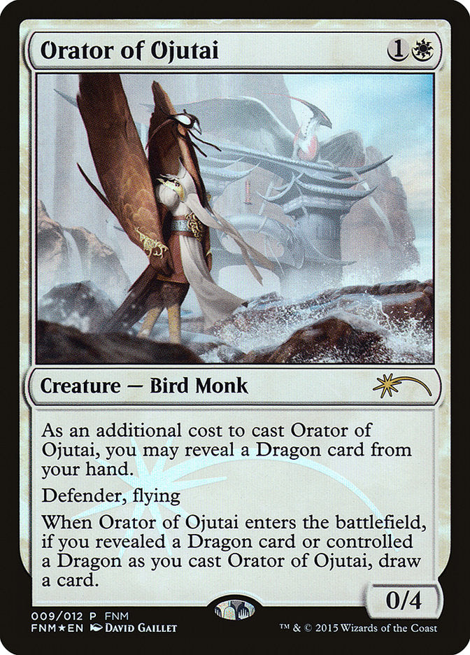 Orator of Ojutai [Friday Night Magic 2015] | Shuffle n Cut Hobbies & Games