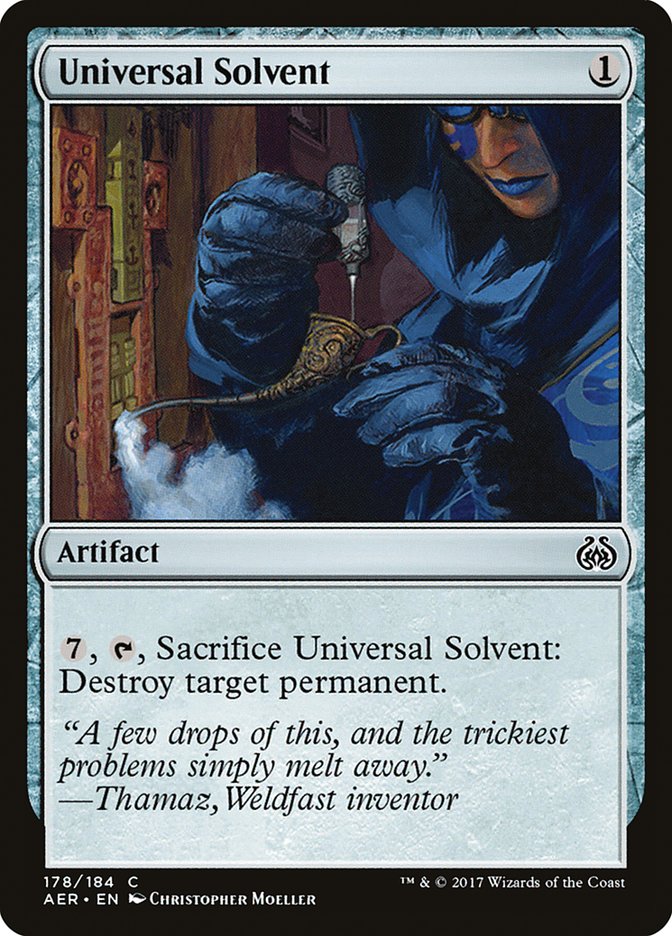 Universal Solvent [Aether Revolt] | Shuffle n Cut Hobbies & Games