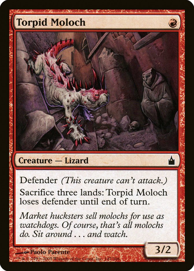 Torpid Moloch [Ravnica: City of Guilds] | Shuffle n Cut Hobbies & Games