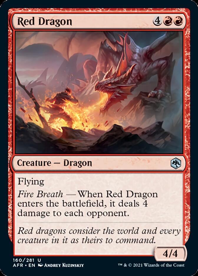 Red Dragon [Dungeons & Dragons: Adventures in the Forgotten Realms] | Shuffle n Cut Hobbies & Games