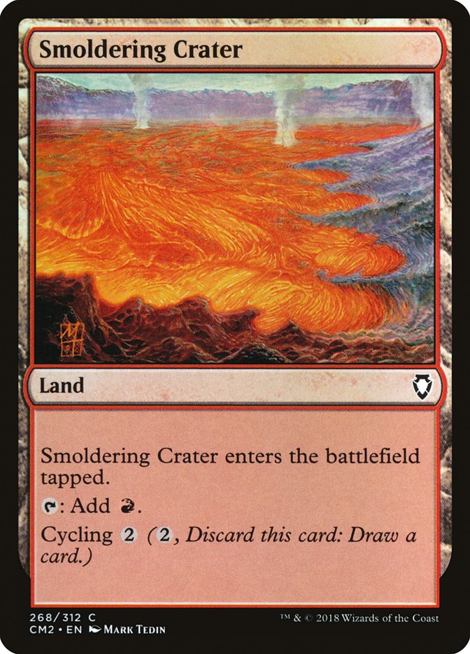 Smoldering Crater [Commander Anthology Volume II] | Shuffle n Cut Hobbies & Games