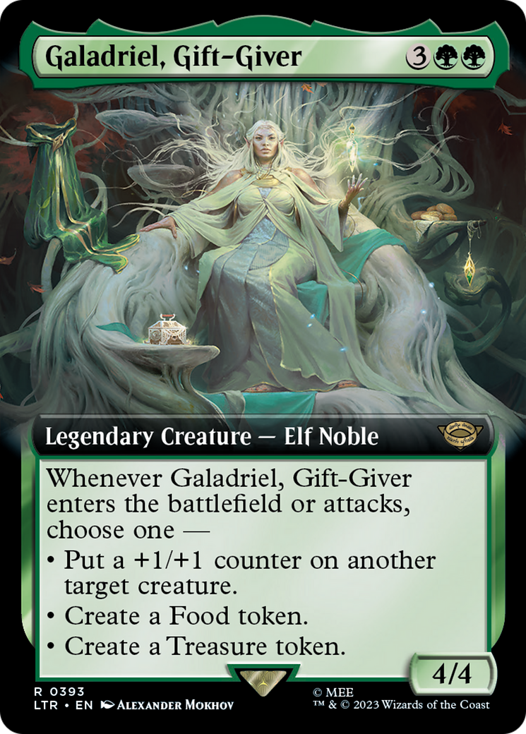 Galadriel, Gift-Giver (Extended Art) [The Lord of the Rings: Tales of Middle-Earth] | Shuffle n Cut Hobbies & Games