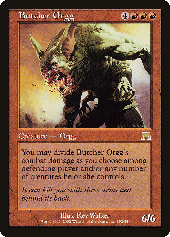 Butcher Orgg [Onslaught] | Shuffle n Cut Hobbies & Games