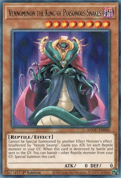 Vennominon the King of Poisonous Snakes (Rare) [ANGU-EN040] Rare | Shuffle n Cut Hobbies & Games