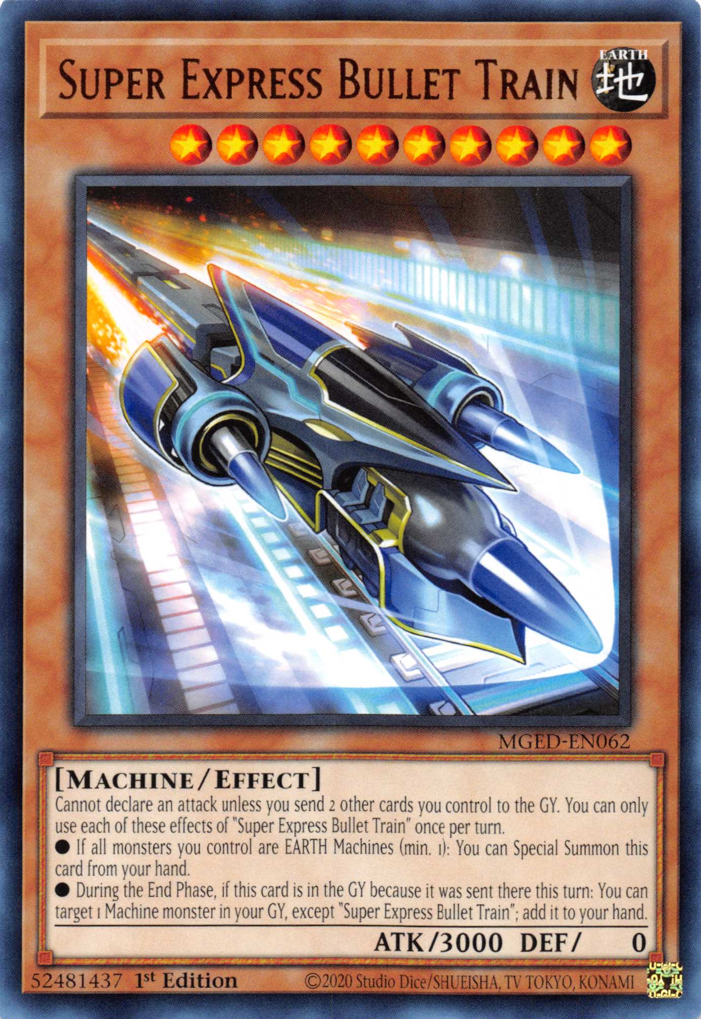 Super Express Bullet Train [MGED-EN062] Rare | Shuffle n Cut Hobbies & Games