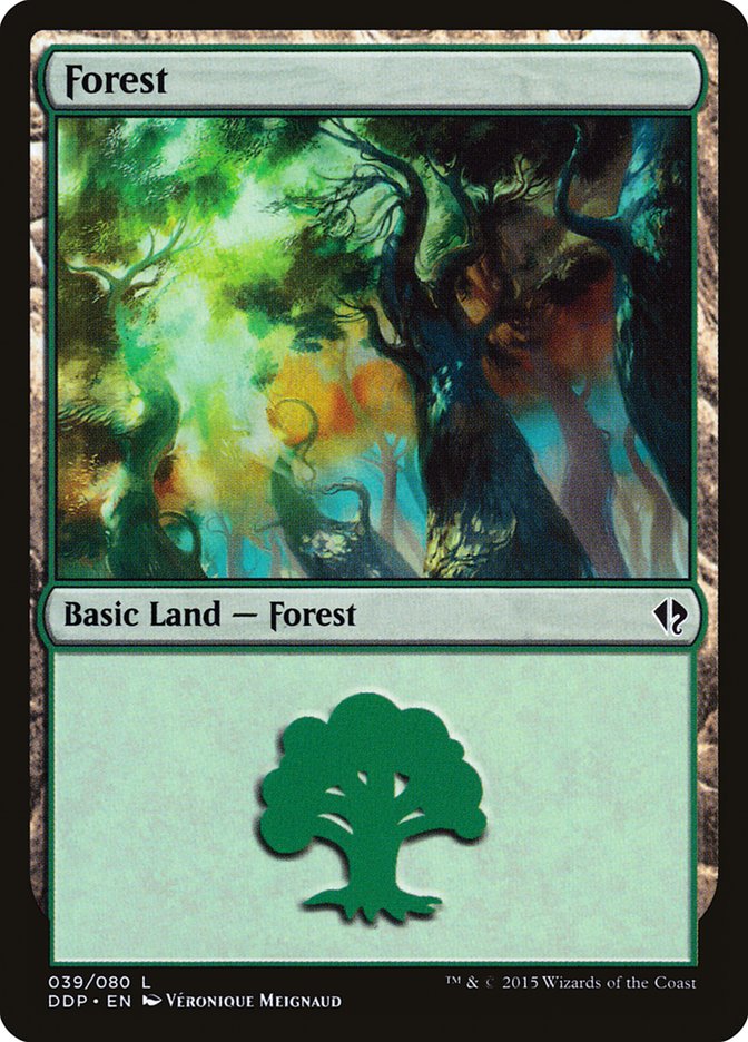 Forest (39) [Duel Decks: Zendikar vs. Eldrazi] | Shuffle n Cut Hobbies & Games