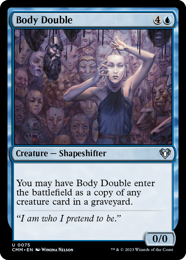 Body Double [Commander Masters] | Shuffle n Cut Hobbies & Games