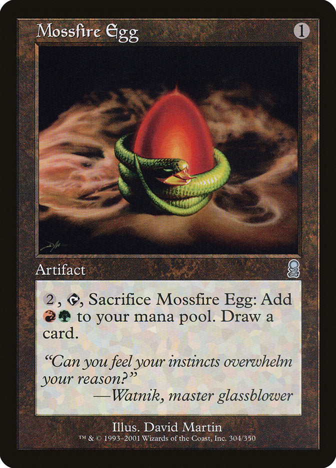Mossfire Egg [Odyssey] | Shuffle n Cut Hobbies & Games