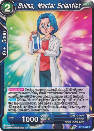 Bulma, Master Scientist [BT10-047] | Shuffle n Cut Hobbies & Games