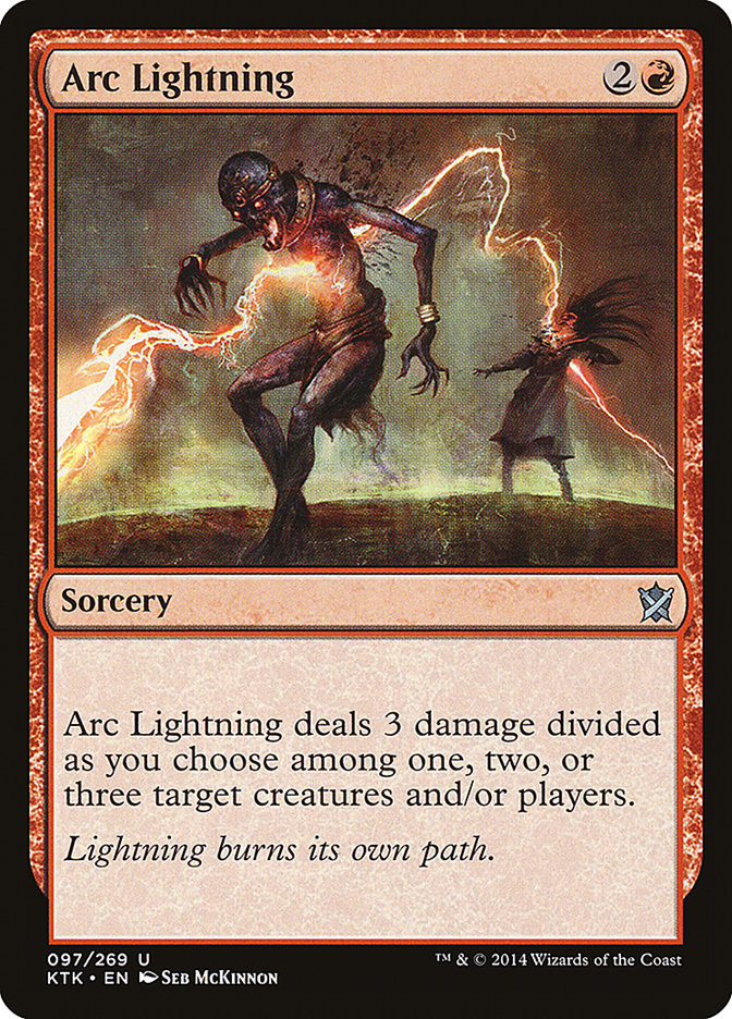 Arc Lightning [Khans of Tarkir] | Shuffle n Cut Hobbies & Games