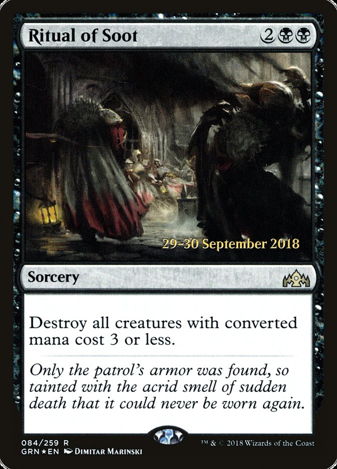 Ritual of Soot [Guilds of Ravnica Prerelease Promos] | Shuffle n Cut Hobbies & Games