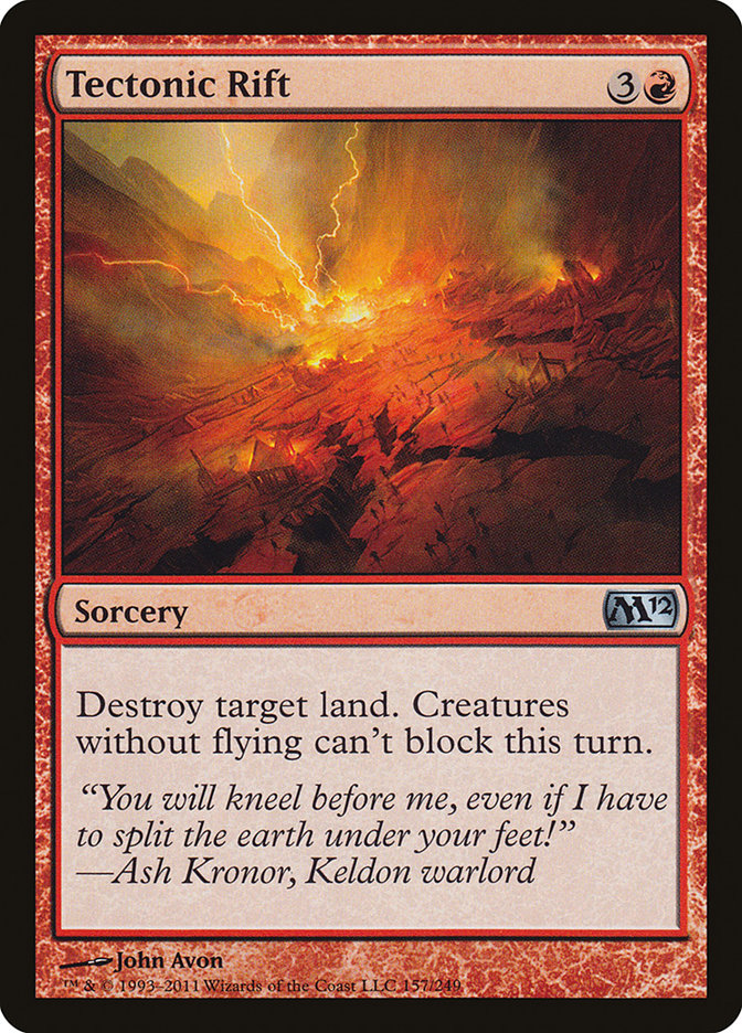 Tectonic Rift [Magic 2012] | Shuffle n Cut Hobbies & Games