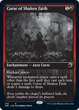 Curse of Shaken Faith [Innistrad: Double Feature] | Shuffle n Cut Hobbies & Games
